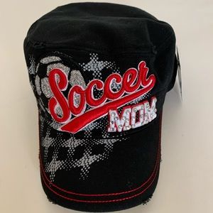 Top Headwear Soccer Mom Distressed Cadet Cap